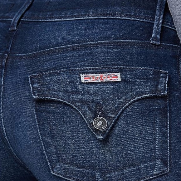 Hudson Mid Rise Skinny Collin Jeans - Campus- Sz. 33 - Picture 2 of 6